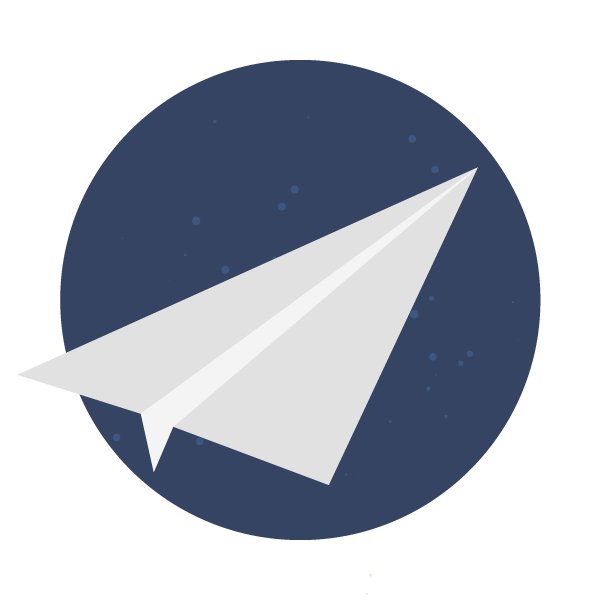 paper plane icon